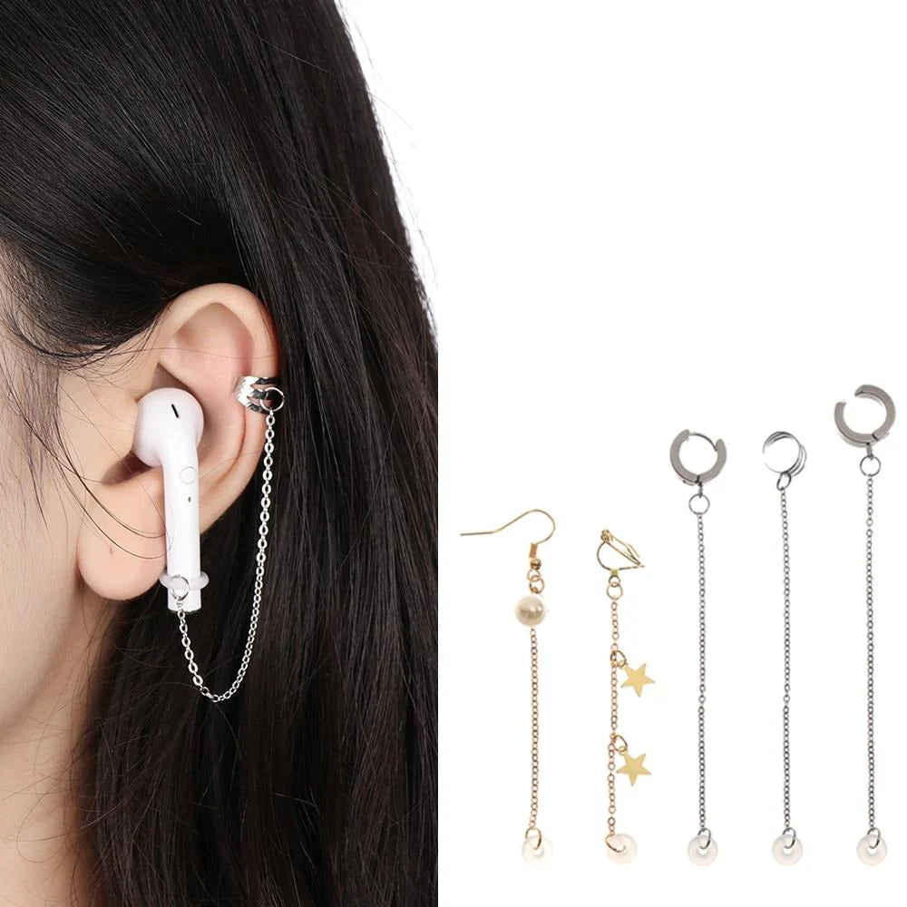 Anti-Lost AirPods Holder Earrings - Image 1
