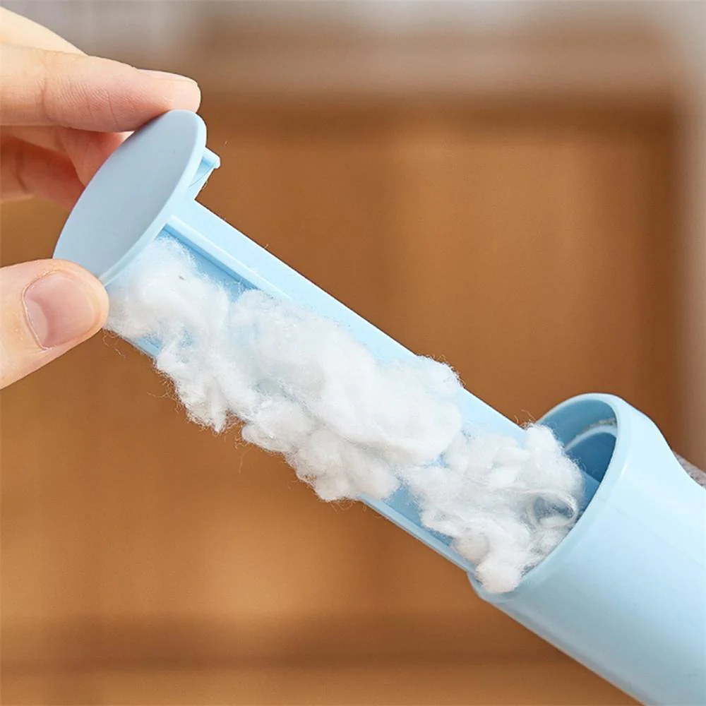 Reusable Self Cleaning Pet Hair Lint Removing Roller Brush - Image 2