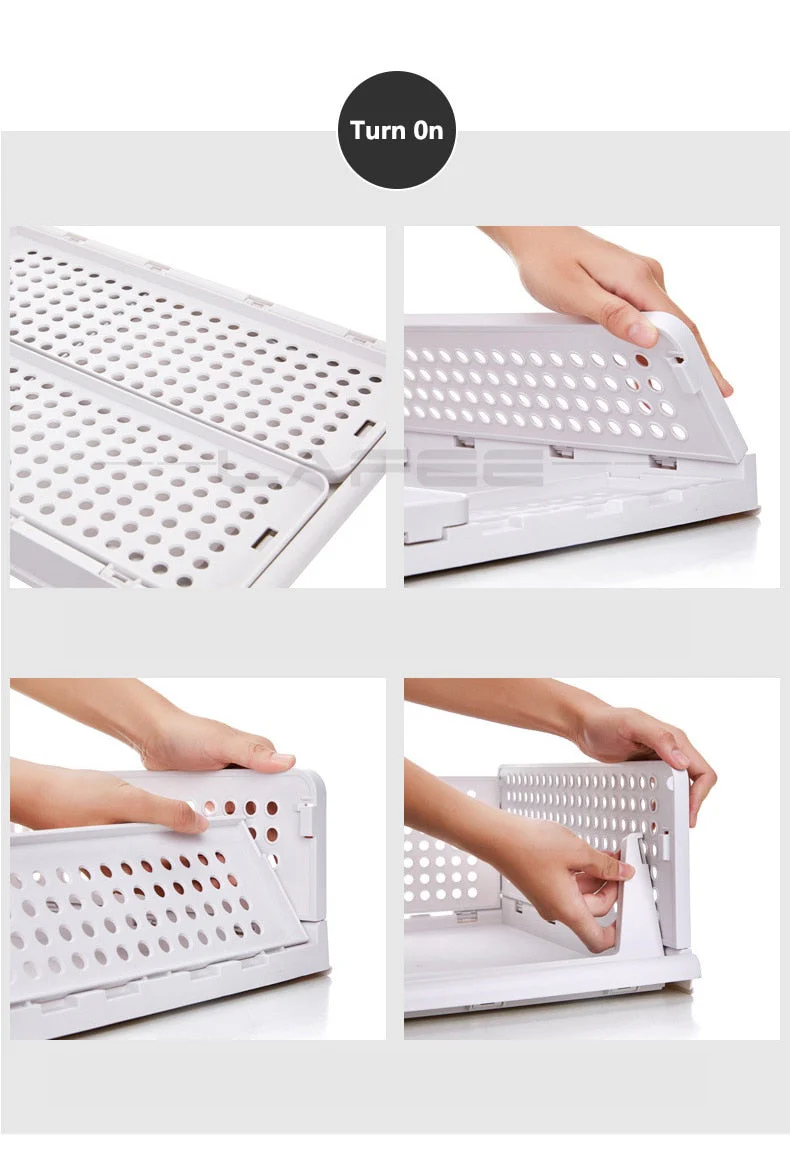 Durable Cabinet Stackable Foldable Drawer - Image 3