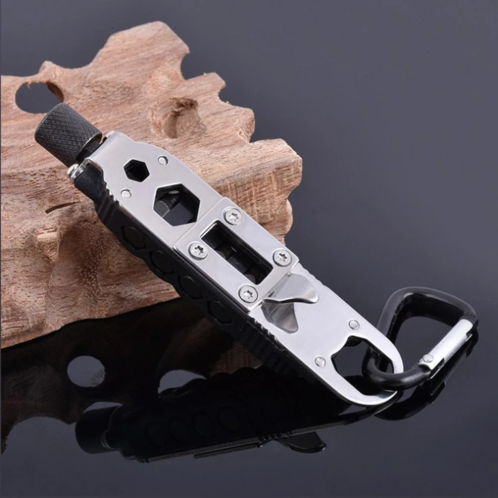Mini Multifunctional Keychain Survival Camping Tool - Image 1
