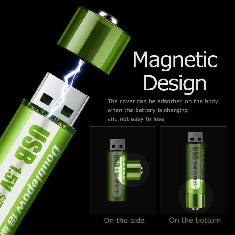 USB Rechargeable Smart Li-Ion Battery - Image 3