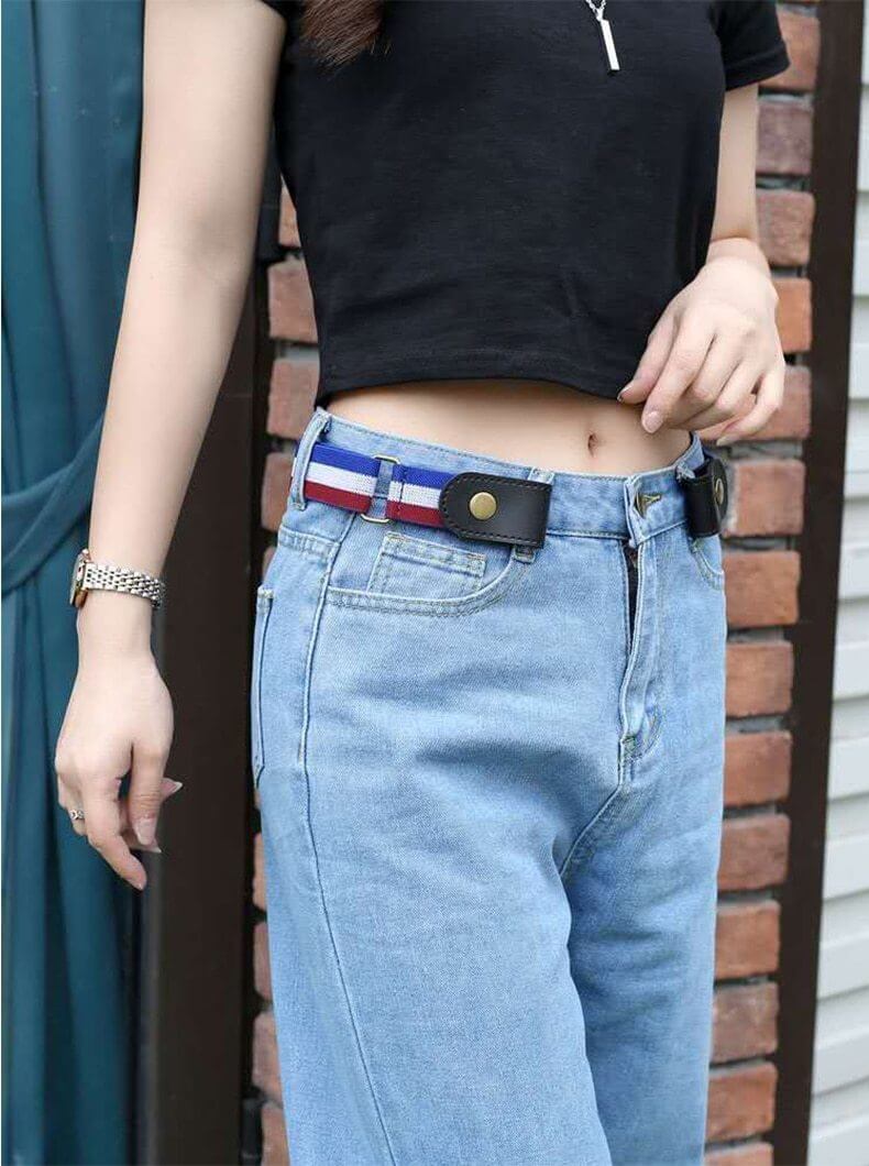 Buckle-Free Casual Sport Elastic Unisex Belt - Image 2