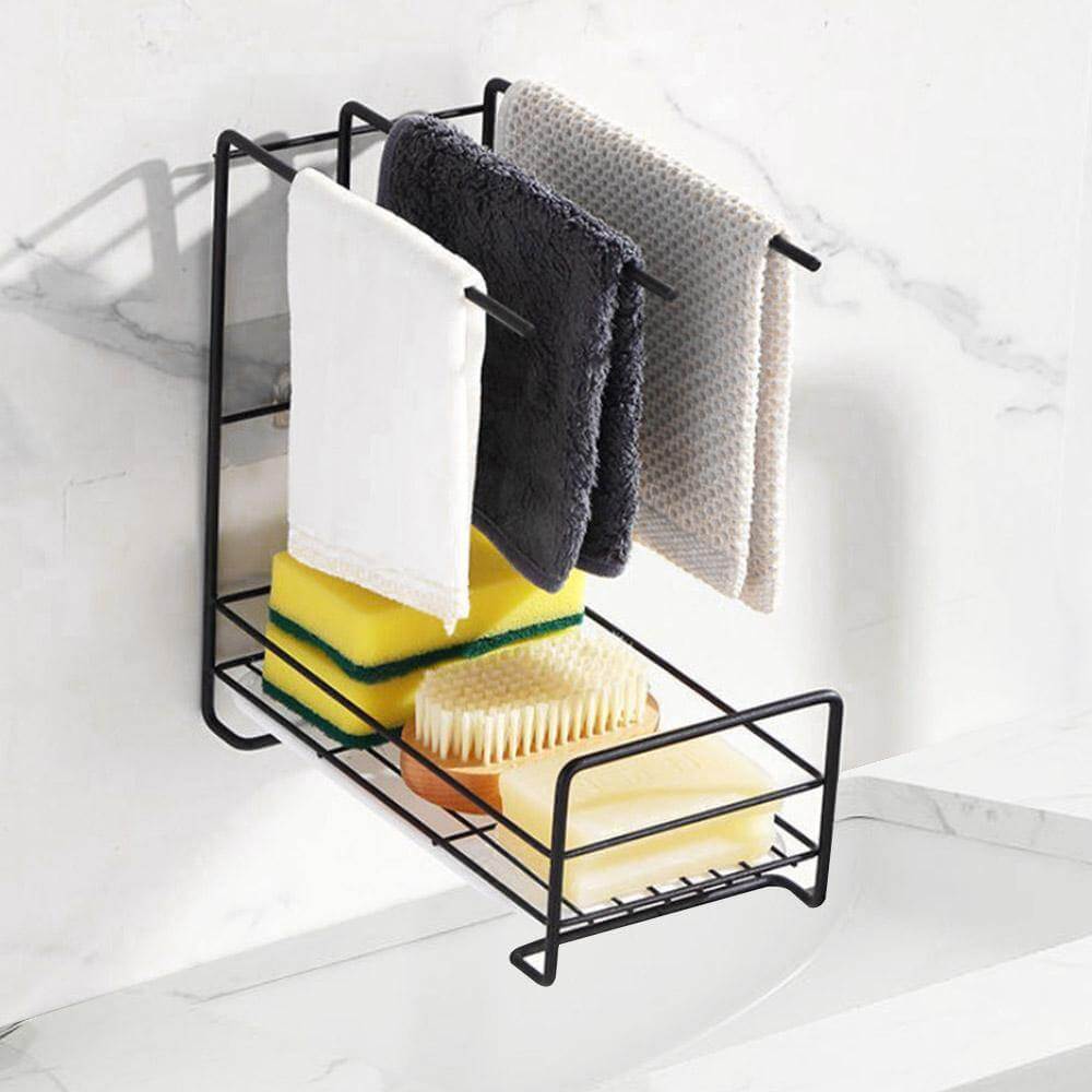 Iron Space Saving Kitchen Sink Drying Rack - Image 2