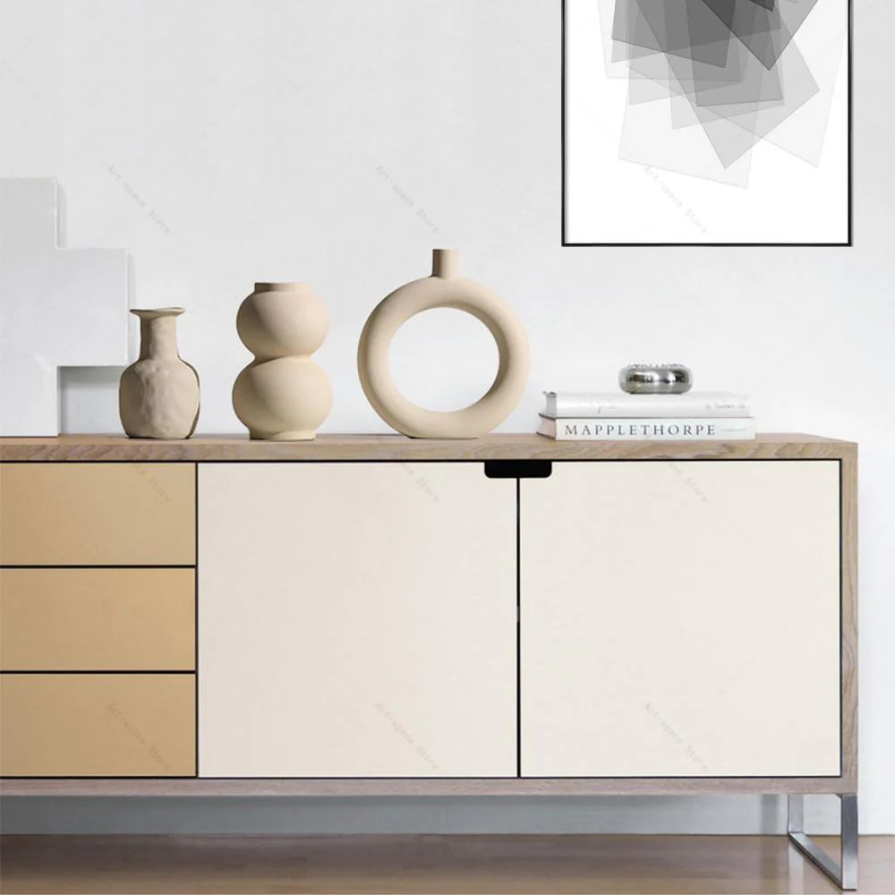 Nordic Art Elegant Flower Ceramic Vase - Image 2