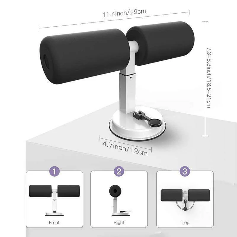 Sit Up Assistant Suction Fitness Exercise Bar