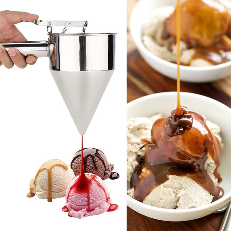 Stainless Steel Handheld Batter Dispenser - Image 2
