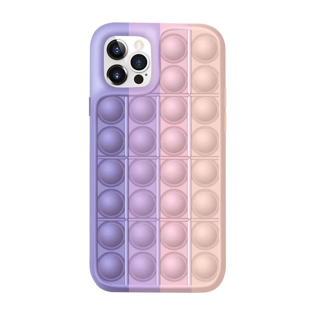 Pop It Bubble Colorful iPhone Case - Image 3