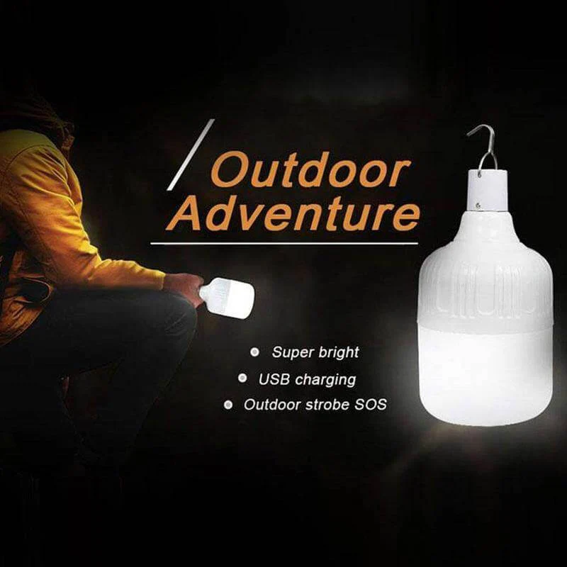 Outdoor USB Rechargeable LED Night Light Bulb - Image 2