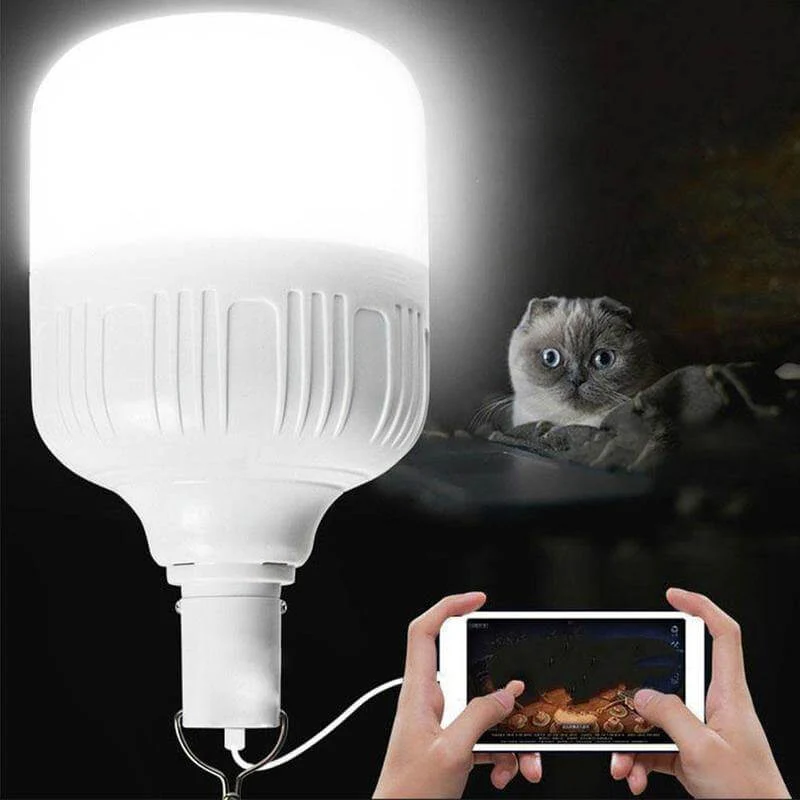 Outdoor USB Rechargeable LED Night Light Bulb - Image 3