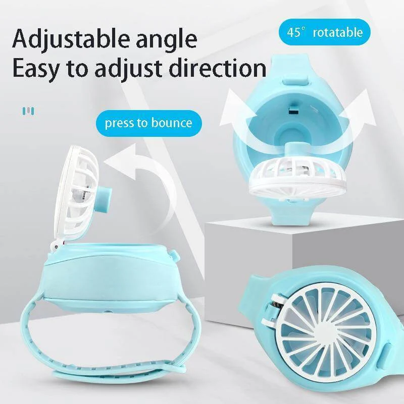 Portable Mini Watch USB Fan - Image 3