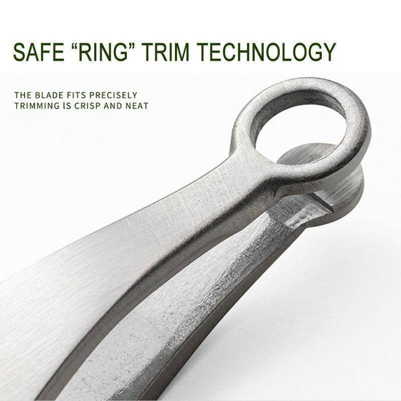 Nose Hair Round Tip Trimming Tweezers - Image 2