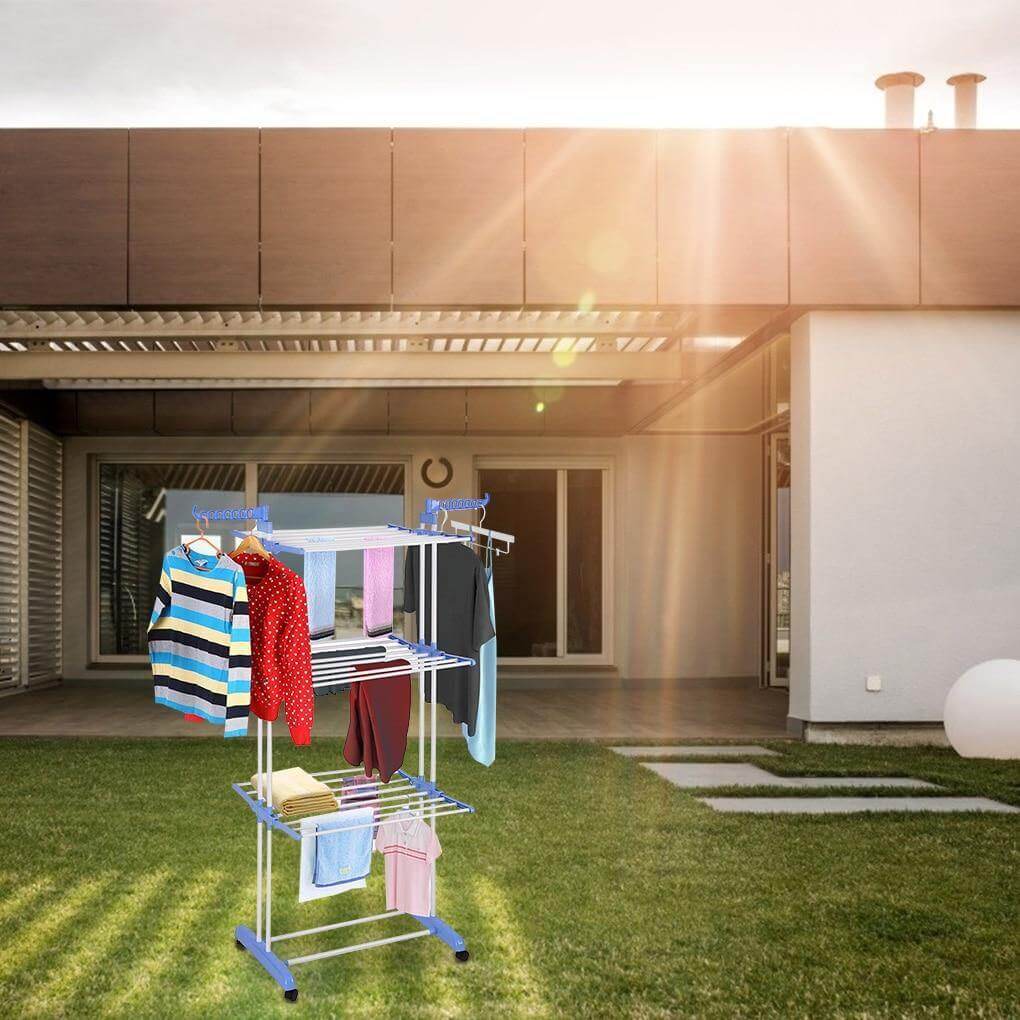 Space Saving Laundry Clothes Drying Rack - Image 3