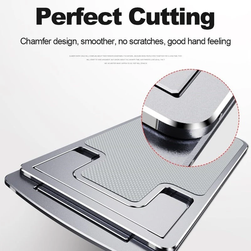 Foldable Adjustable Metal Phone Holder Stand - Image 3