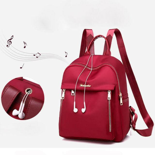 Stylish Oxford Cloth Anti-Theft Shoulder Backpack - Image 2