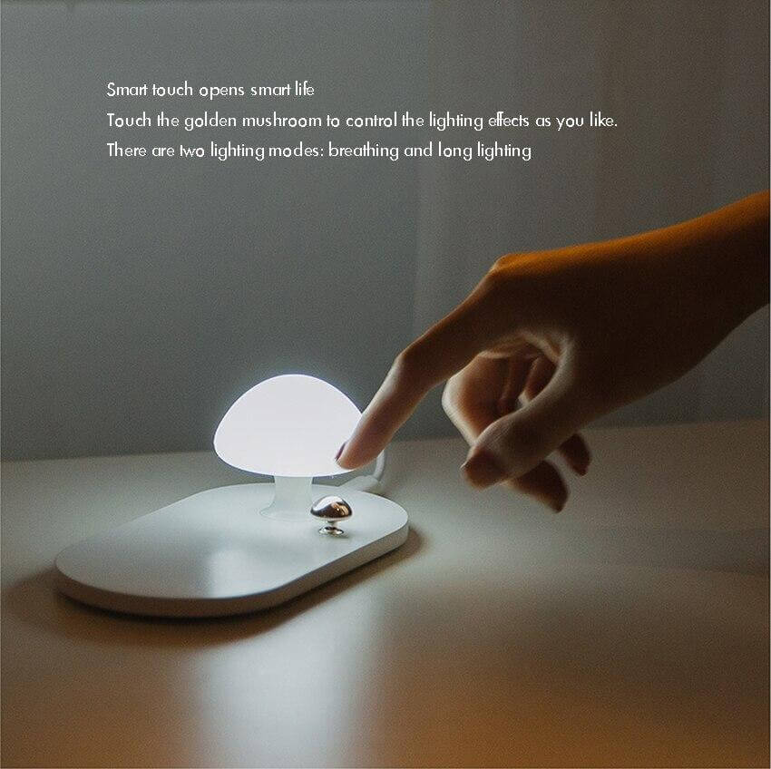 Mushroom USB Wireless Charging Night Light - Image 3