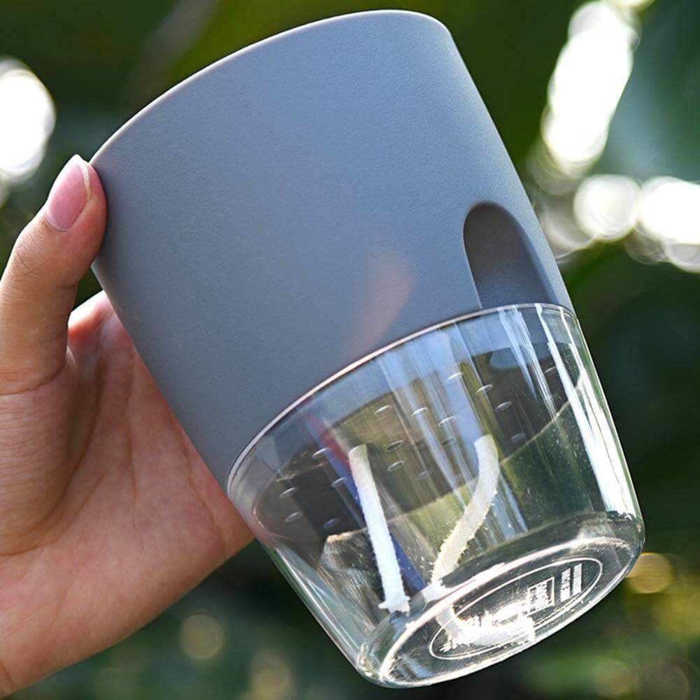 Self-watering Plant Pot with Water Container - Image 3