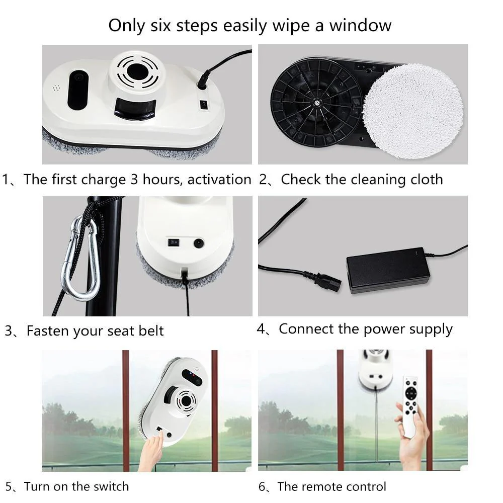 Remote Control Vacuum Window Cleaner Robot - Image 3
