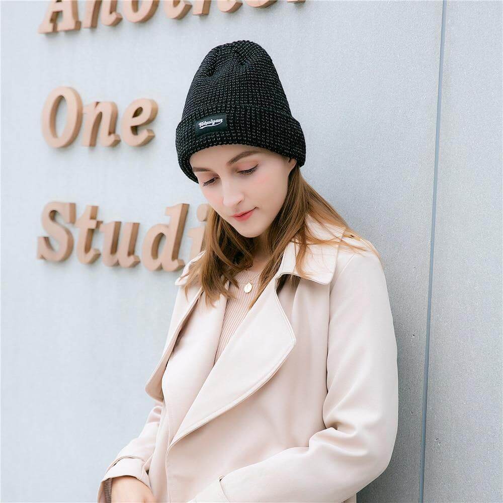 New Reflective Unisex Beanie - Image 3