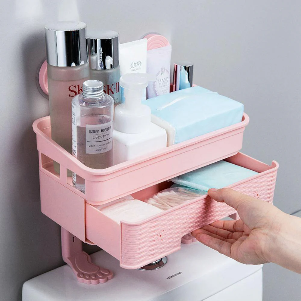 Multi-Layer Bathroom Cosmetic Storage Rack - Image 1