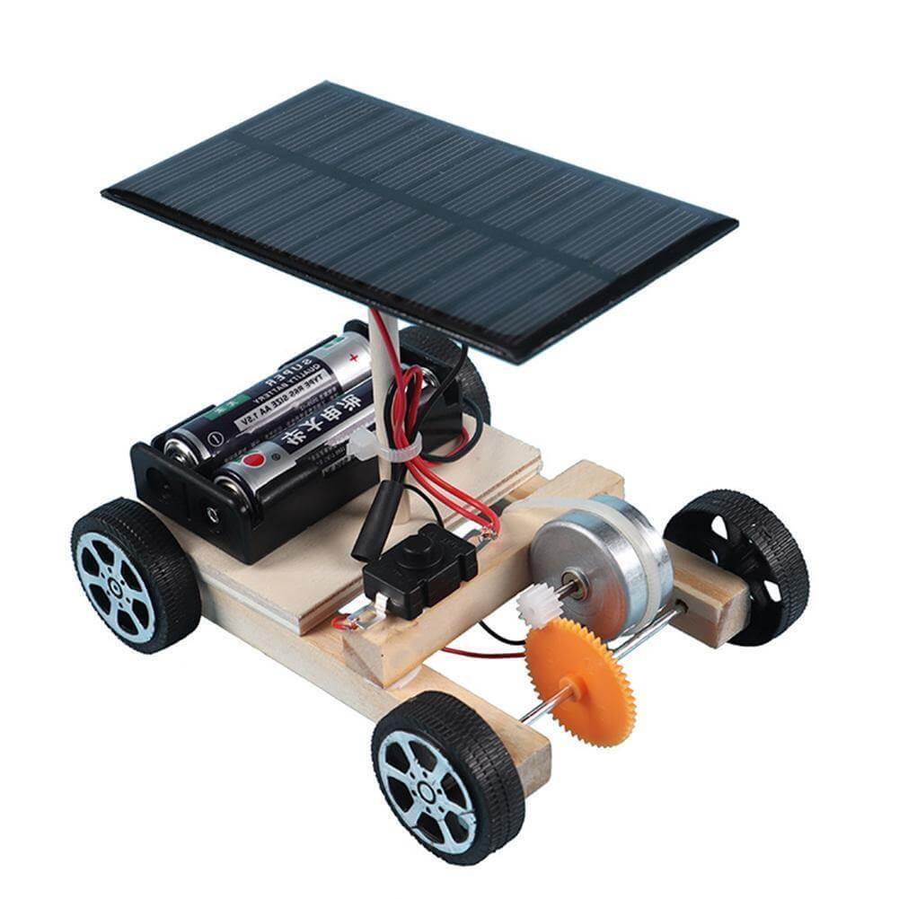 DIY Creative Children Solar Car Kit - Image 2