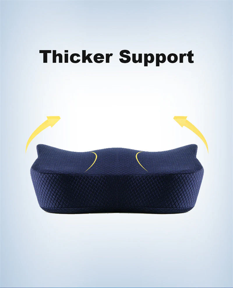 Office Chair Memory Foam Cushion Pillow Set - Image 3