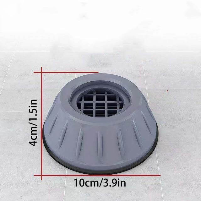 4pcs Non-slip Washing Machine Base Shock Absorber Mat - Image 2