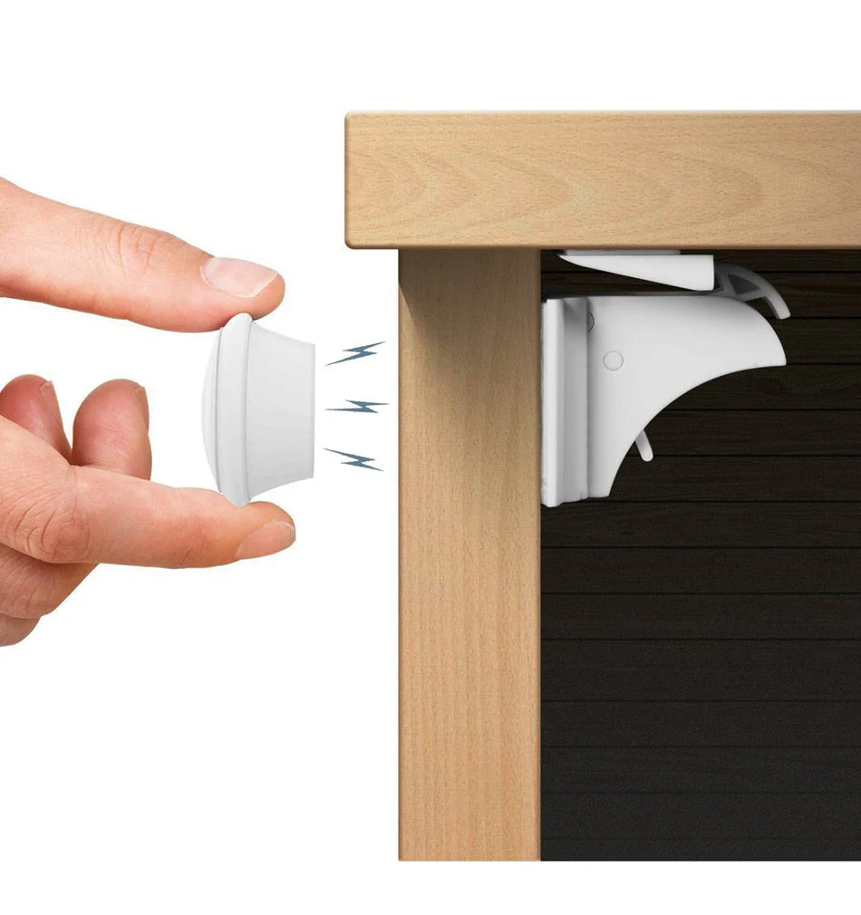 Magnetic Invisible Safety Cabinet Lock - Image 2