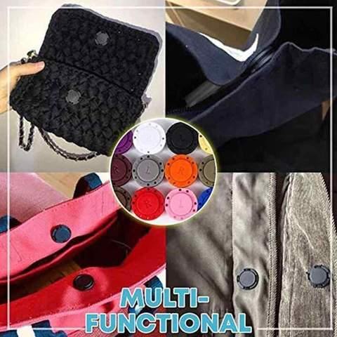 5PCS High-Grade Invisible Plastic Magnet Button Set - Image 2