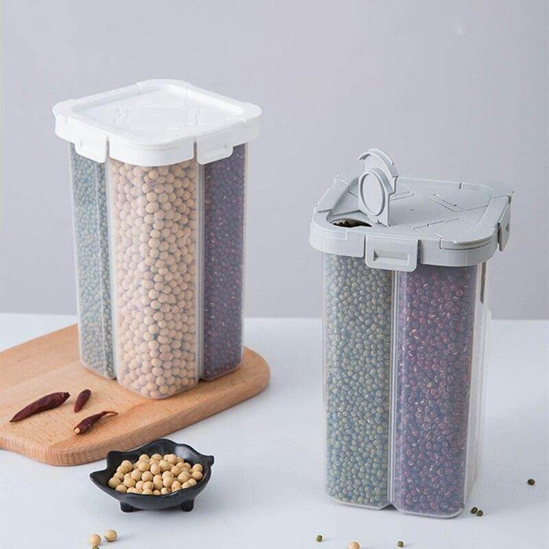 Sealed Multigrain Food Storage Storage Container - Image 1