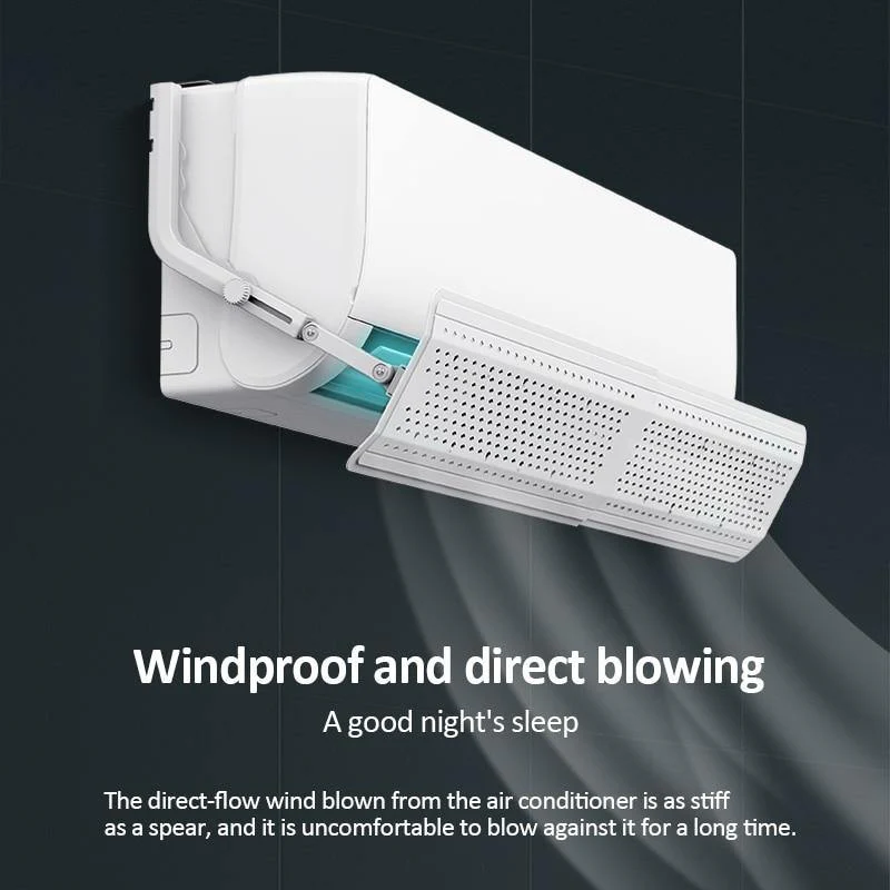 Adjustable Universal Wind Deflector AC Cover - Image 2