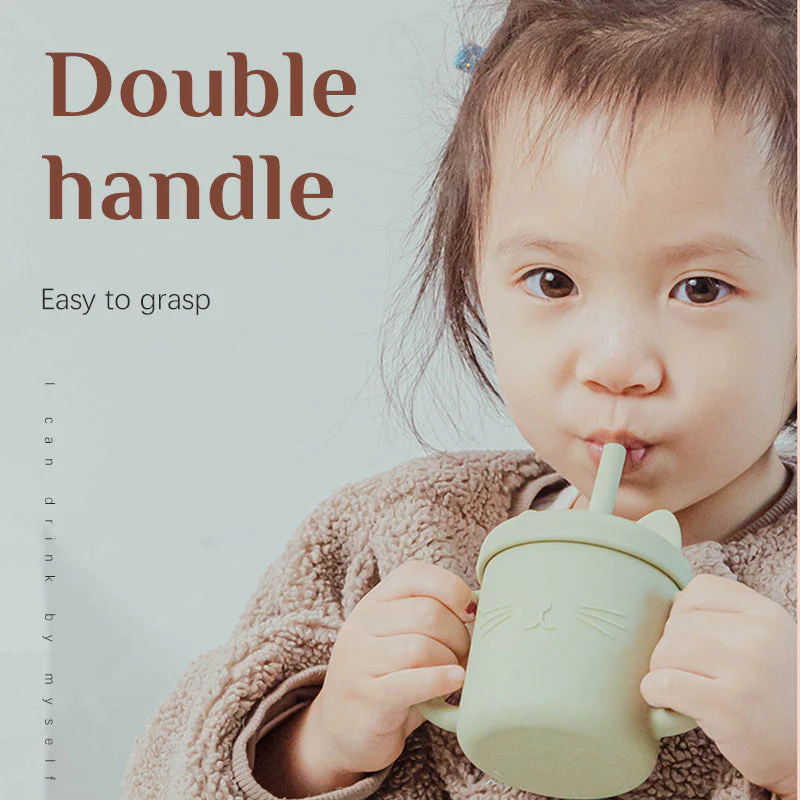 Leakproof Cute Baby Feeding Cup - Image 3