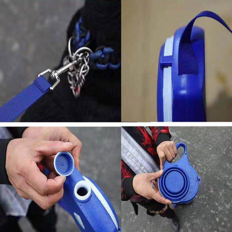 Water Bottle Retractable Dog Leash - Image 2