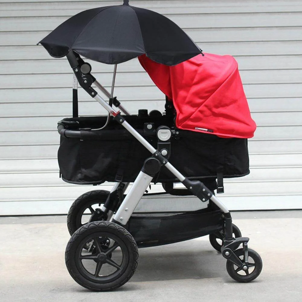 Adjustable Anti-UV Baby Stroller Umbrella - Image 2