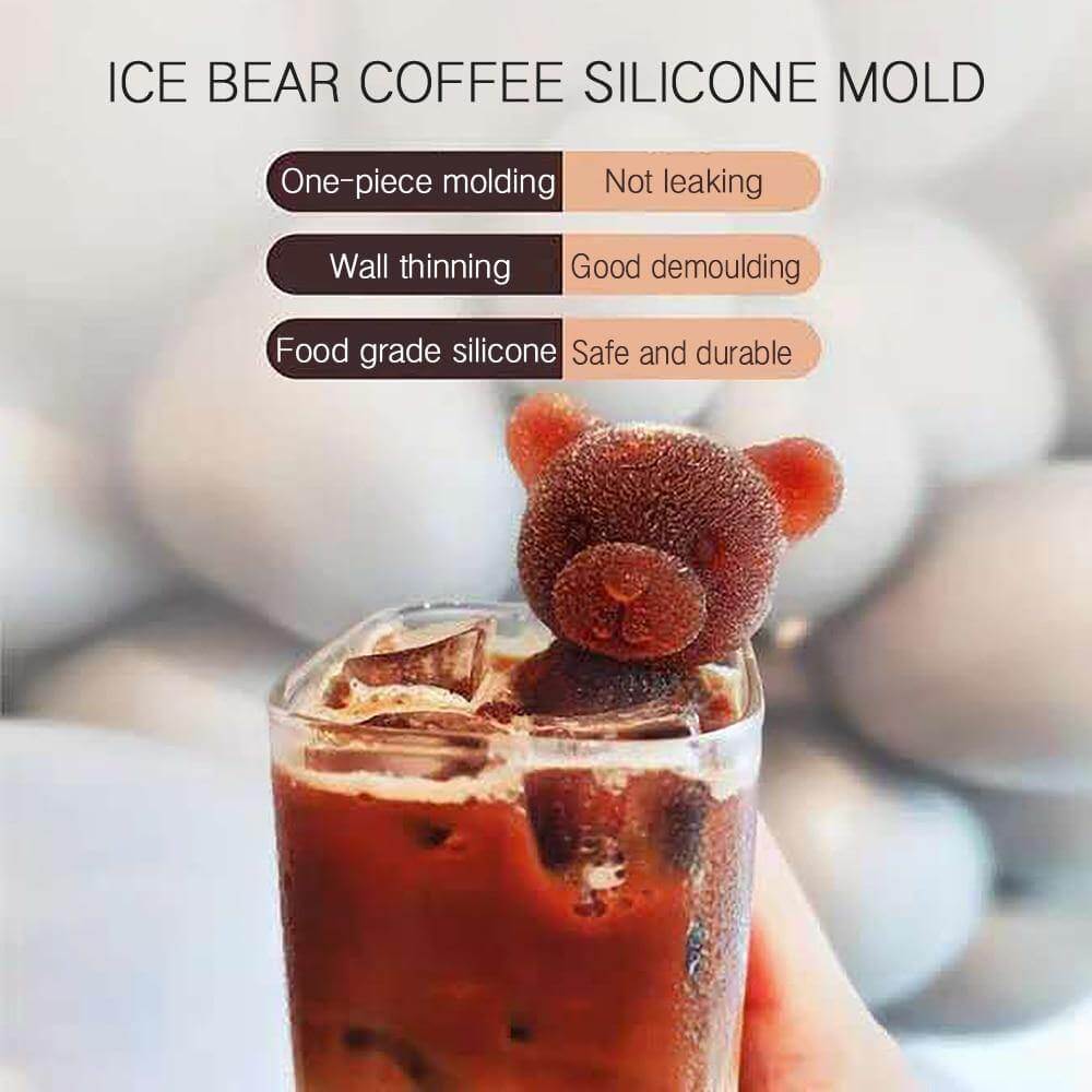 3D Bear Ice Cube Mold - Image 2