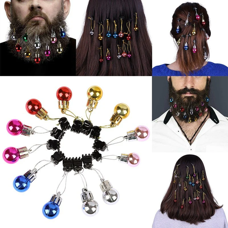 Christmas Ball Beard Ornaments - Image 2
