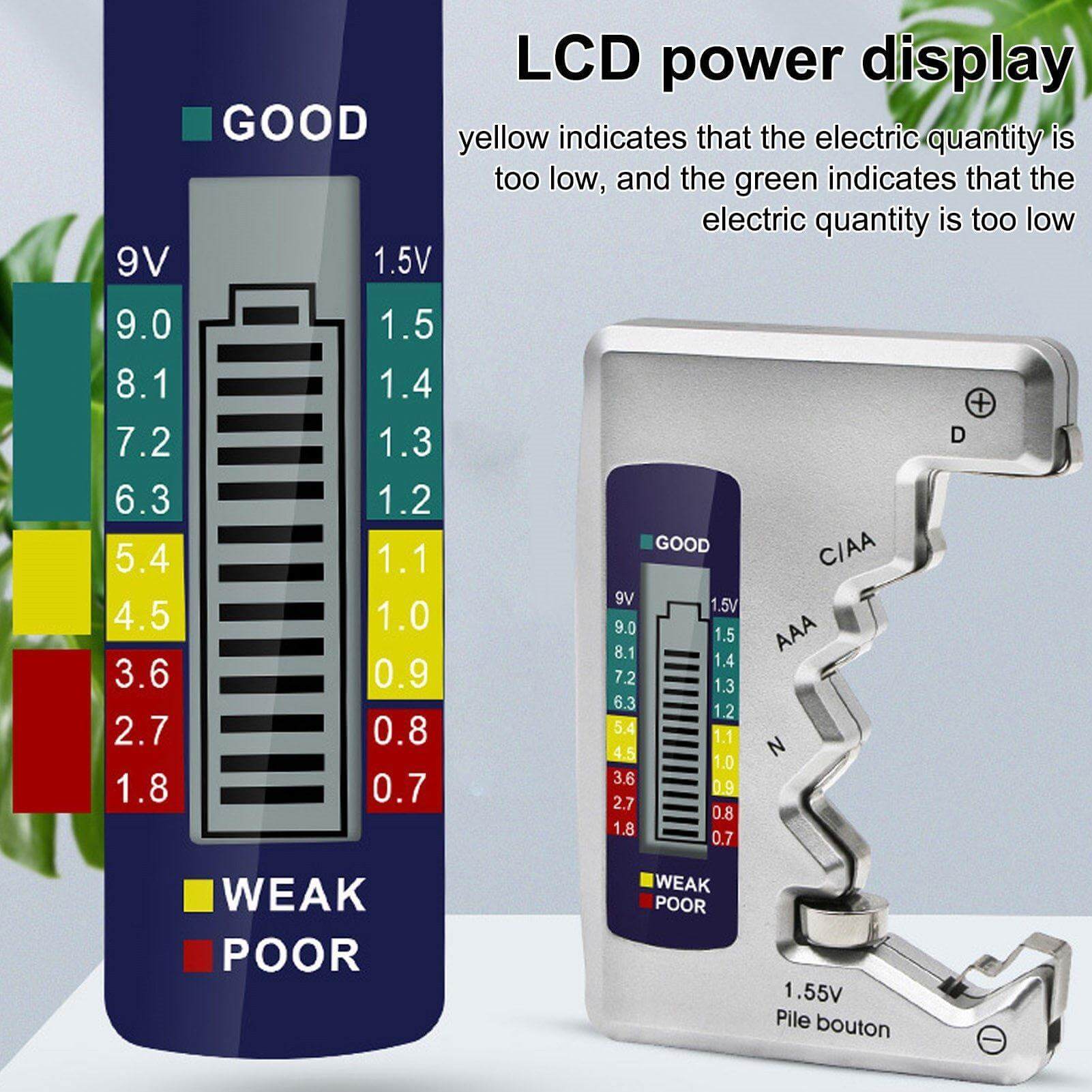 Universal LCD Display Battery Capacity Tester - Image 2