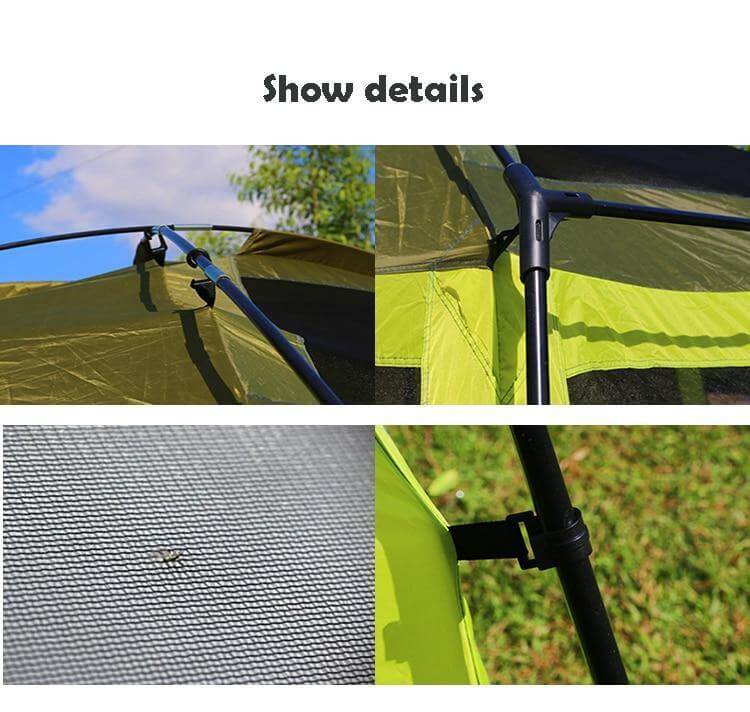 8-12 Person Ultra-Large Double Layer Gazebo Tent - Image 3