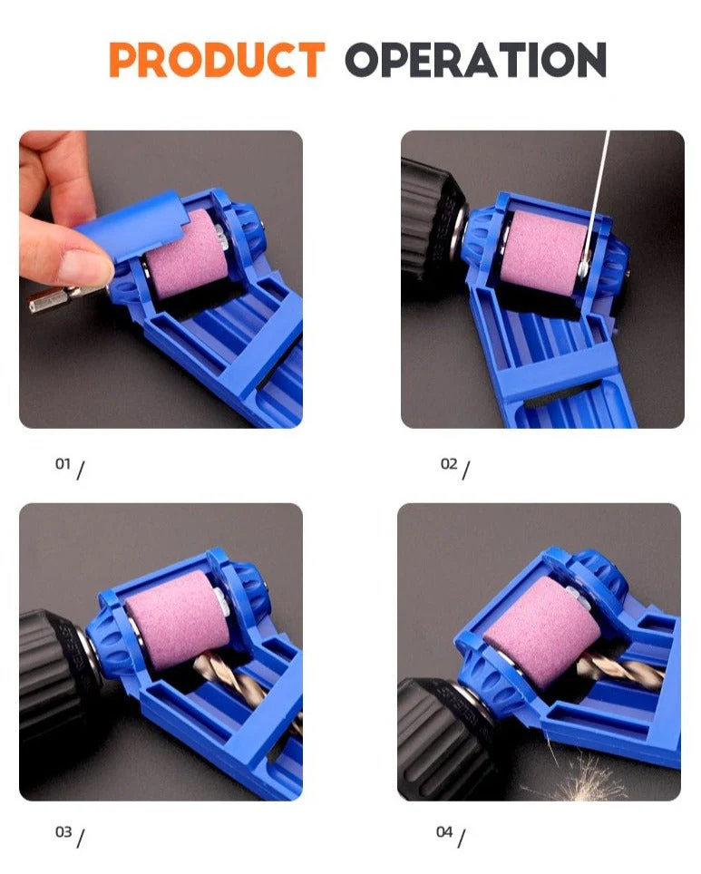 Drill Bits Set Hand Tools Sharpener - Image 3