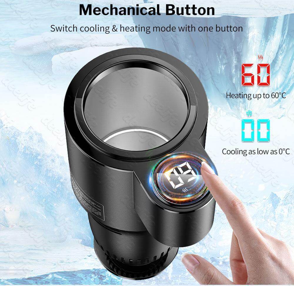 2in1 Auto Car Heating Cooling Cup - Image 3