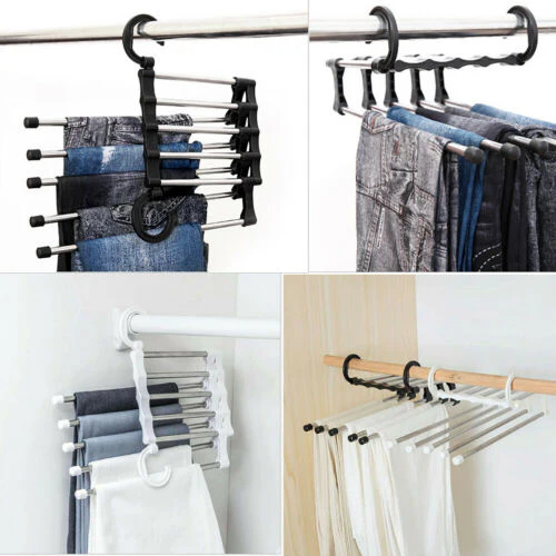 Stainless Steel Multi Clothes Hanger Rack - Image 3