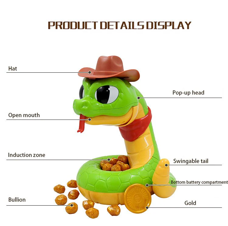 Educational Anti Stress Snake Party Toy - Image 3