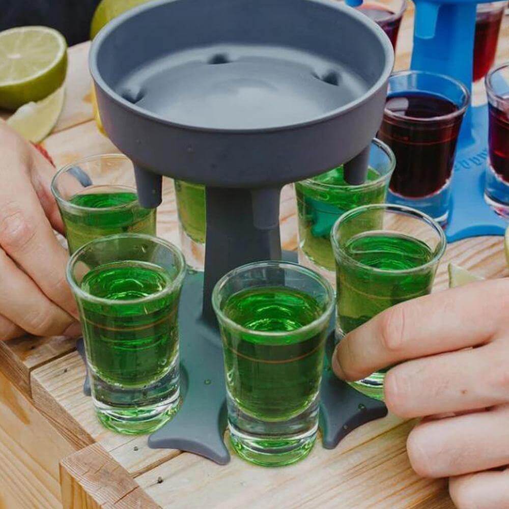 6-Shot Portable Party Time Fun Drink Dispenser - Image 3