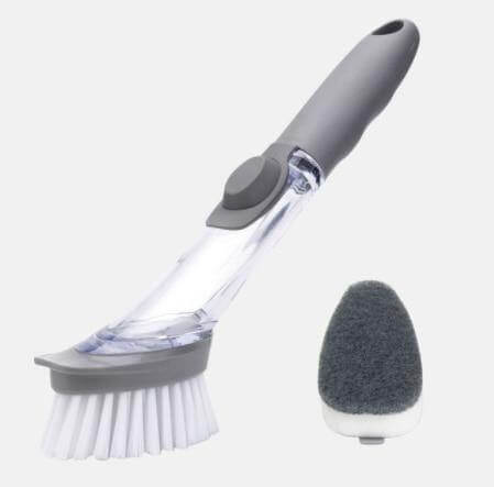 2in1 Liquid Dispenser Dish Washing Brush - Image 2