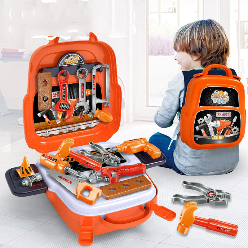 Kids Educational Toy Toolbox Set Bag - Image 1