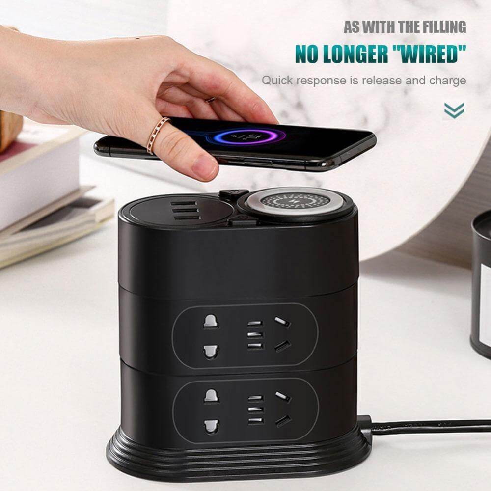Intelligent Wireless Charging Multifunctional Socket - Image 3