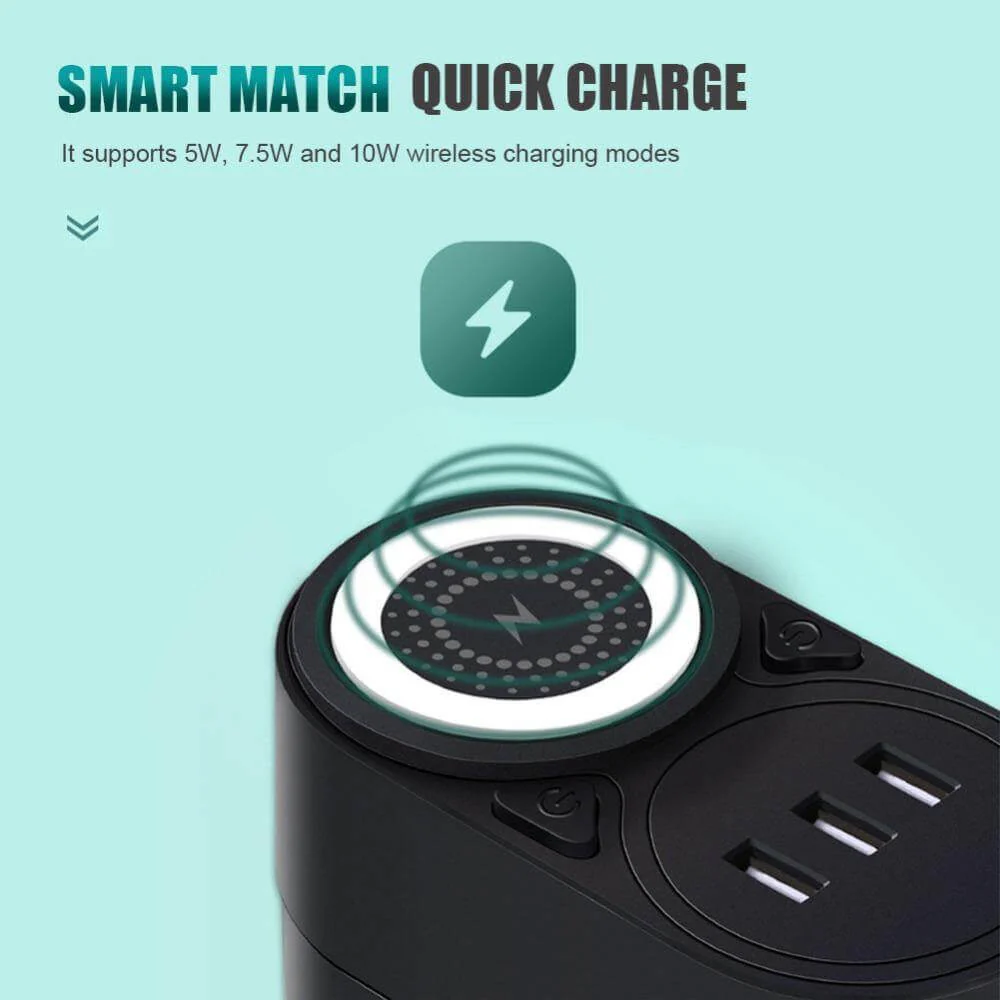 Intelligent Wireless Charging Multifunctional Socket - Image 2
