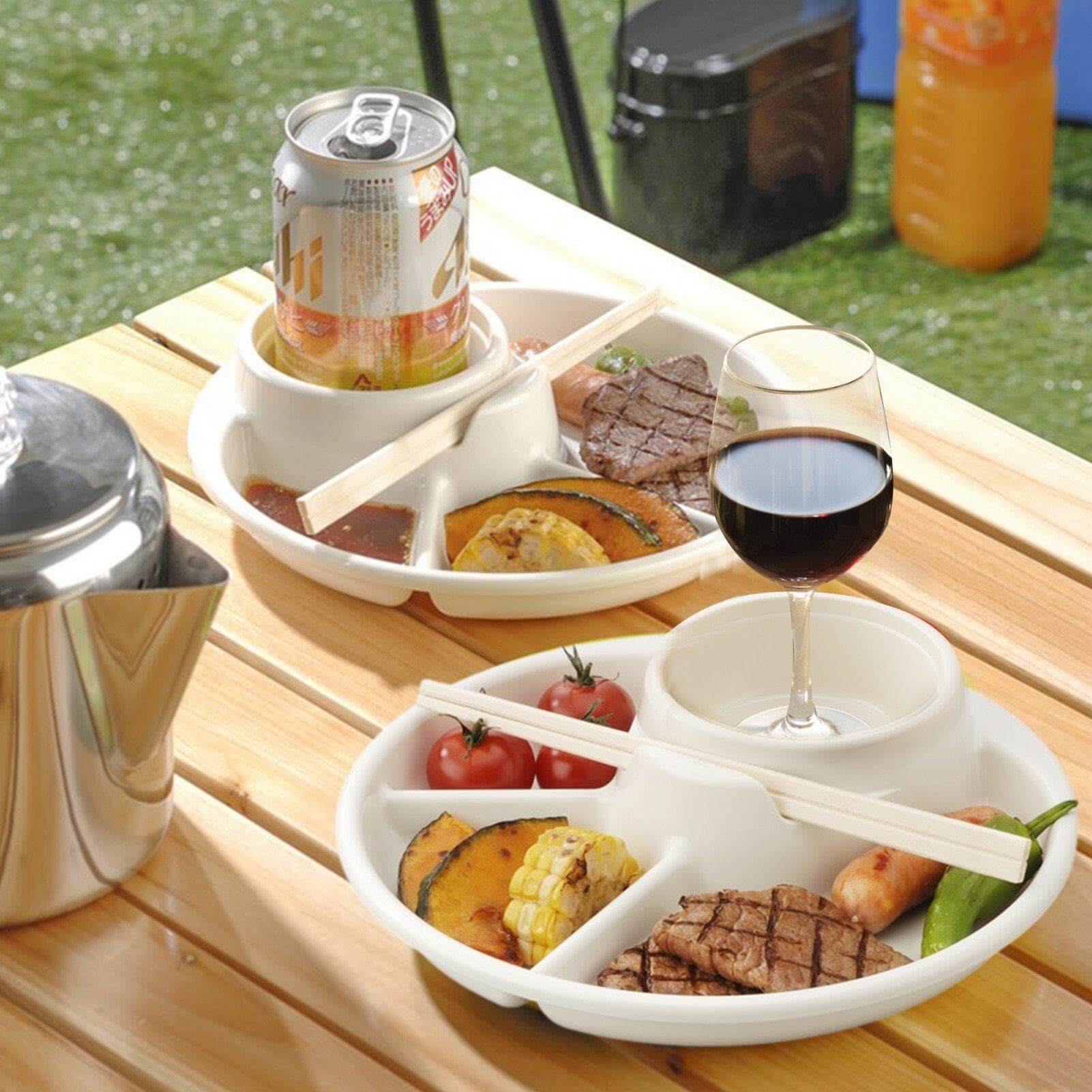 Portion Control Divided Food Plate - Image 3