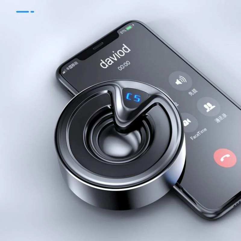 Mini Metal Elegant Portable Bluetooth Speaker - Image 1