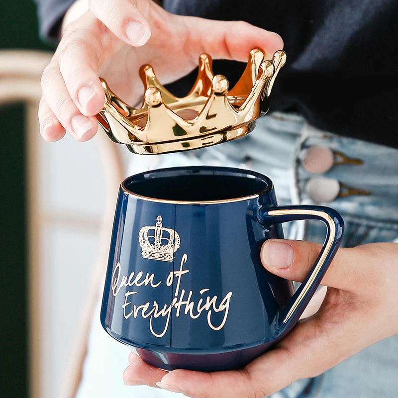 Queen of Everything Ceramic Coffee Mug - Image 1