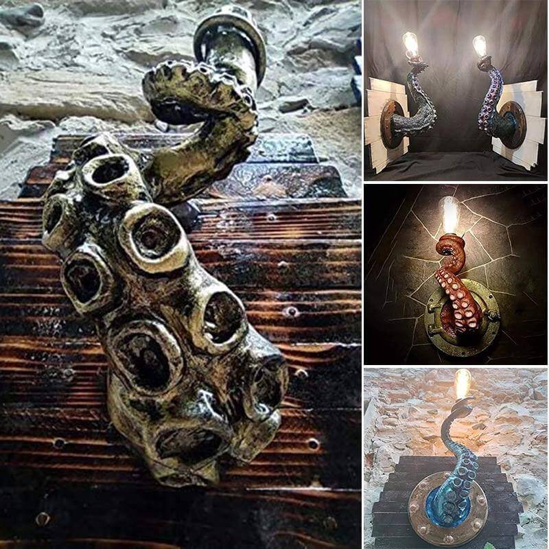 Retro Octopus Tentacle Wall Lamp - Image 2